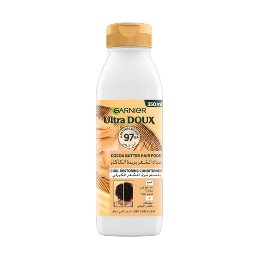 Garnier Ultra Doux Hair Food - Vegan Cocoa Butter & Jojoba Oil - Conditioner - 350ml