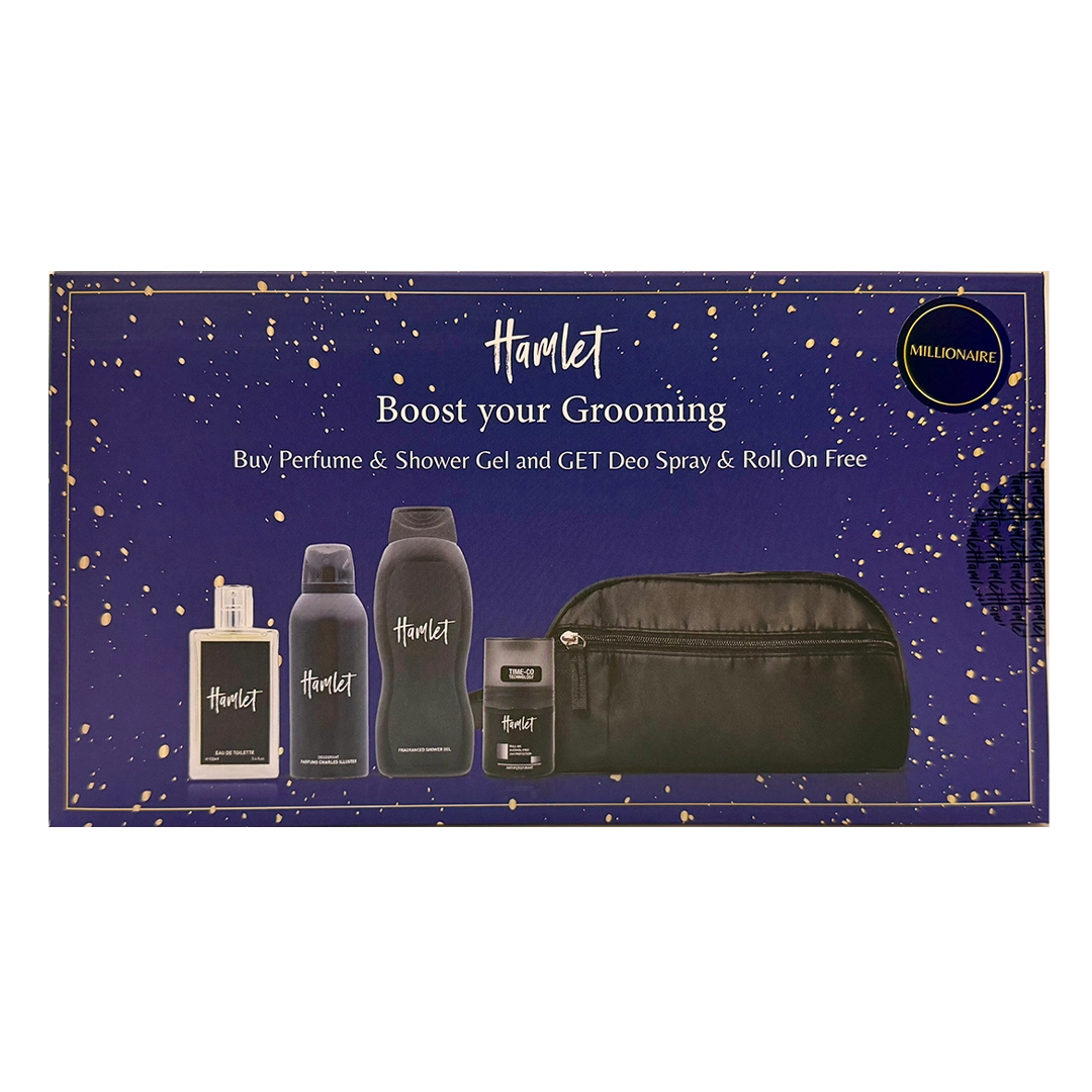 Hamlet Millionaire Boost Your Grooming Body Care Gift Set Pour Homme