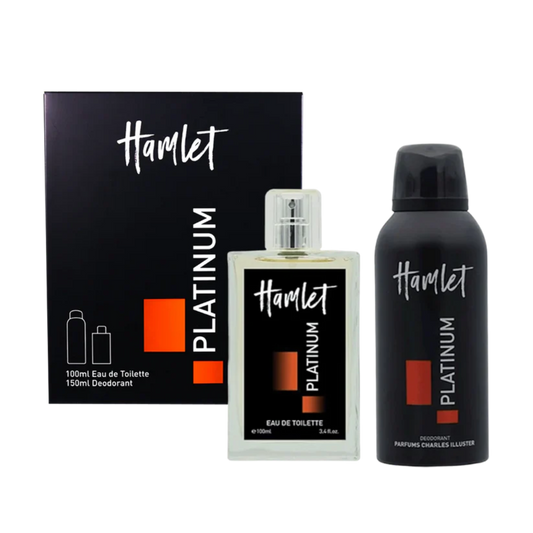 Hamlet Platinum Eau De Toilette and Deodorant Pour Homme Gift Set