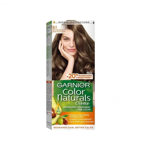 Garnier Hair Color Naturals Creme - 6.1 Dark Ash Blonde