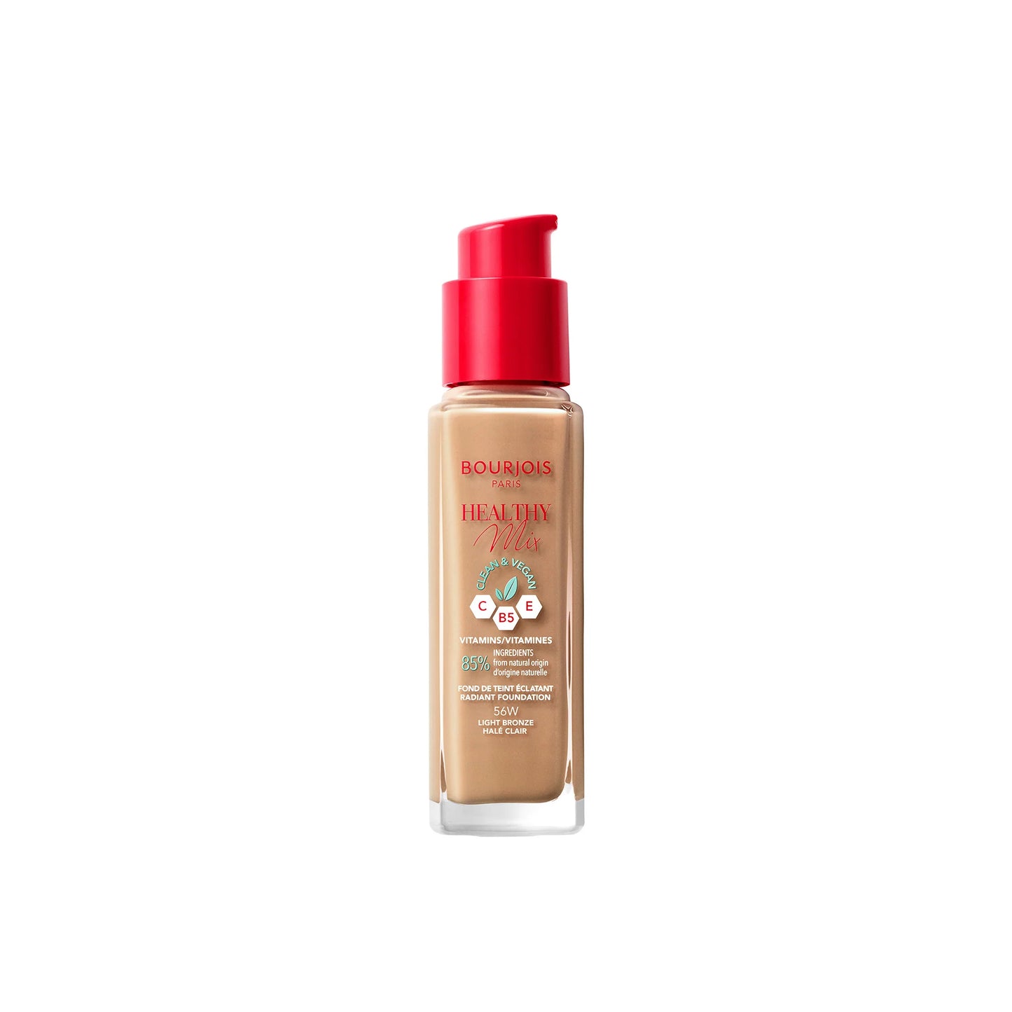 Bourjois Healthy Mix Anti-Fatigue Foundation - 5 Colors
