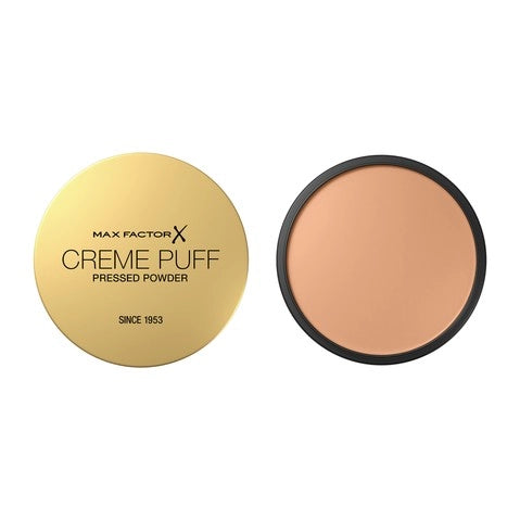 Max Factor Crème Puff Powder - Compact, Oil-Absorbent, Matte Finish - 4 Shades
