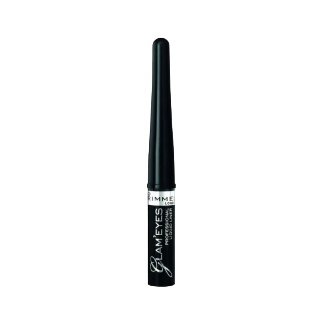 Rimmel Glameyes eyeliner pen on a white background