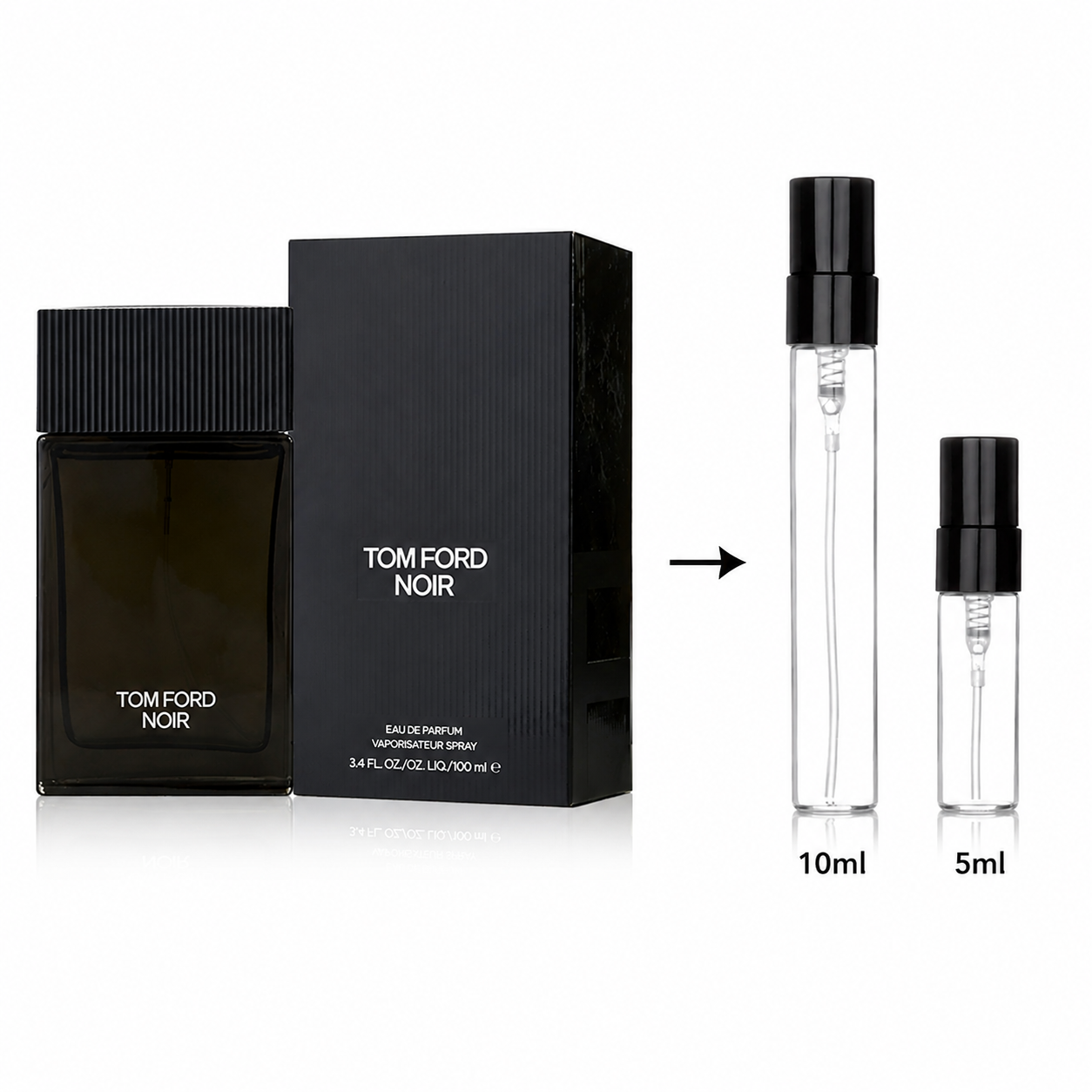 Tom Ford Noir Eau De Parfum For Men 5 ML / 10 ML - Decanted From Original Bottle