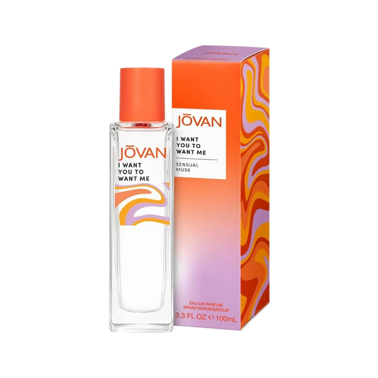 Jovan Musk - I Want You To Want Me Sensual Musk Eau De Parfum Unisex - 100ml