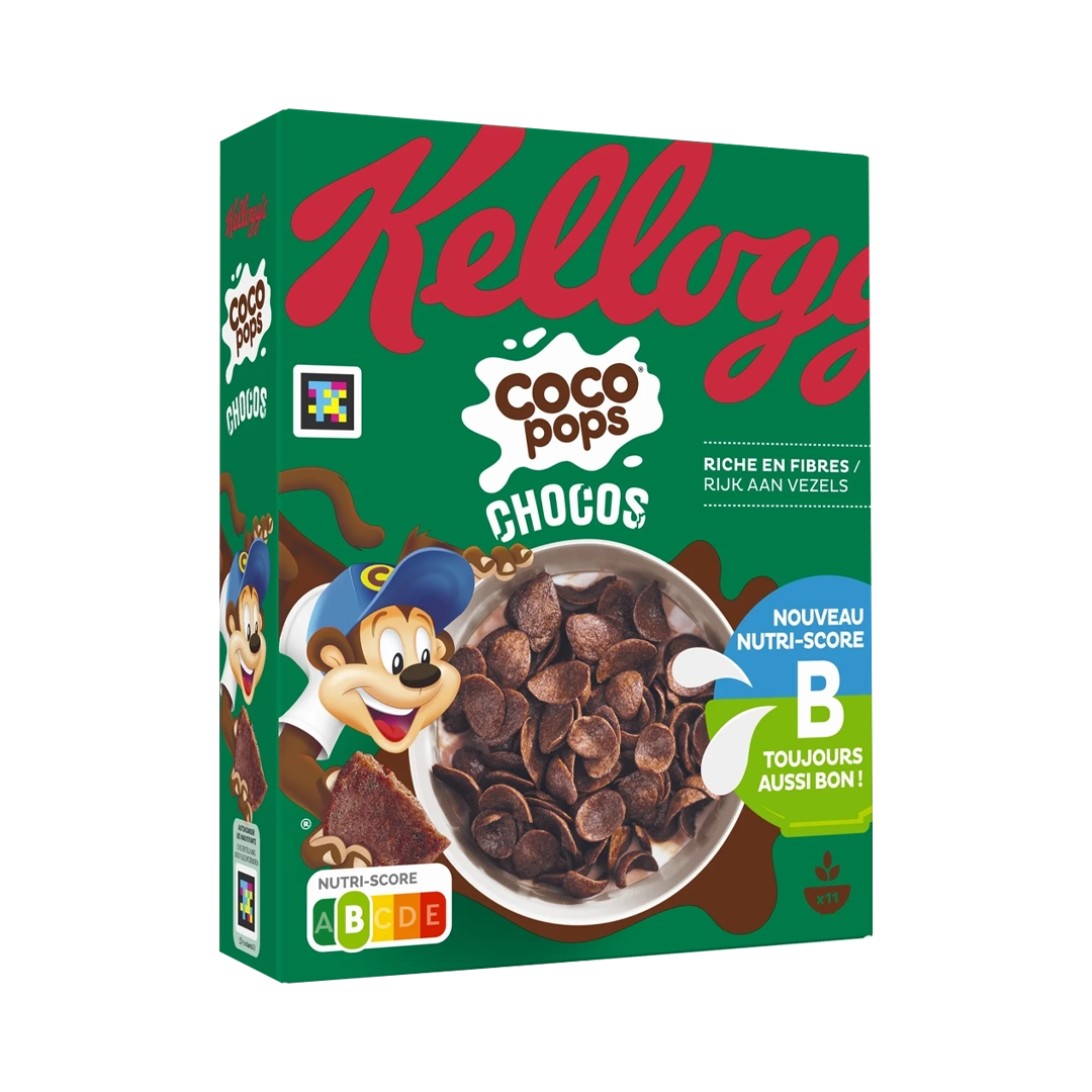 Kellogg's Coco Pops Balls Chocolate Corn Flakes Cereal - 330g