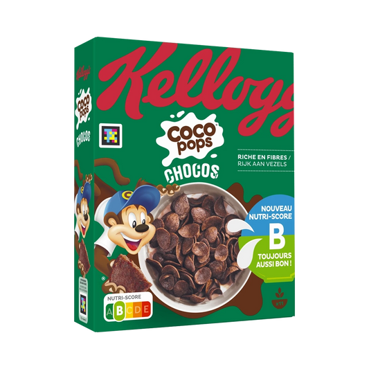 Kellogg's Coco Pops Balls Chocolate Corn Flakes Cereal - 330g