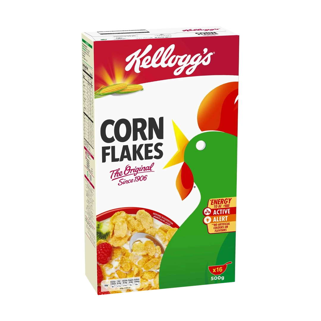 Kellogg's Corn Flakes Original Breakfast Cereal - 500g