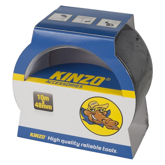 Kinzo Tape Roll 10m x 48mm - Black
