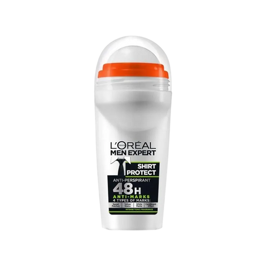 L'Oréal Men Expert Shirt Protect 48H Roll On Anti-Perspirant Deodorant - 50ml