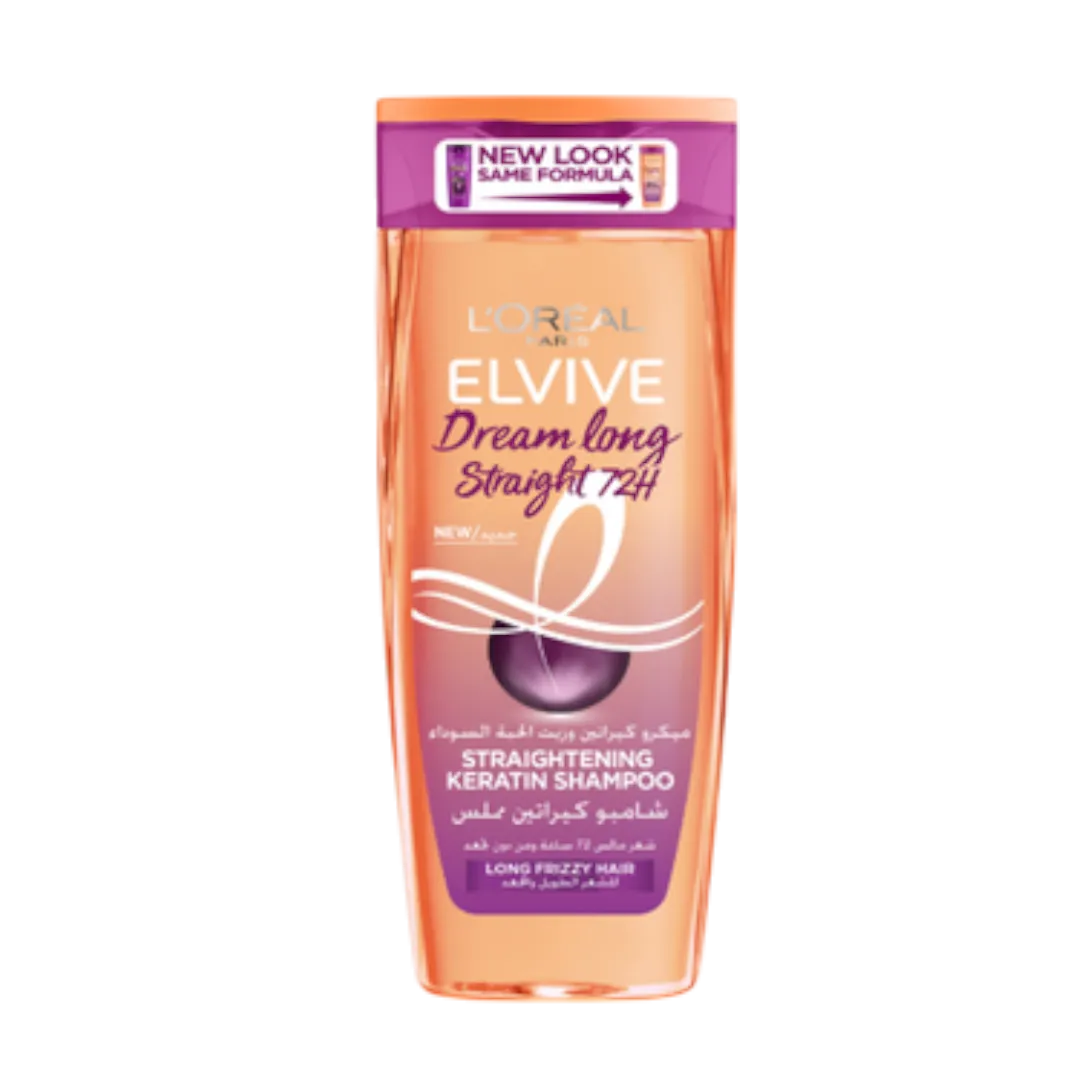 L'Oréal Paris Elvive Dream Long Straight Shampoo – Anti-Frizz & Smoothing Formula