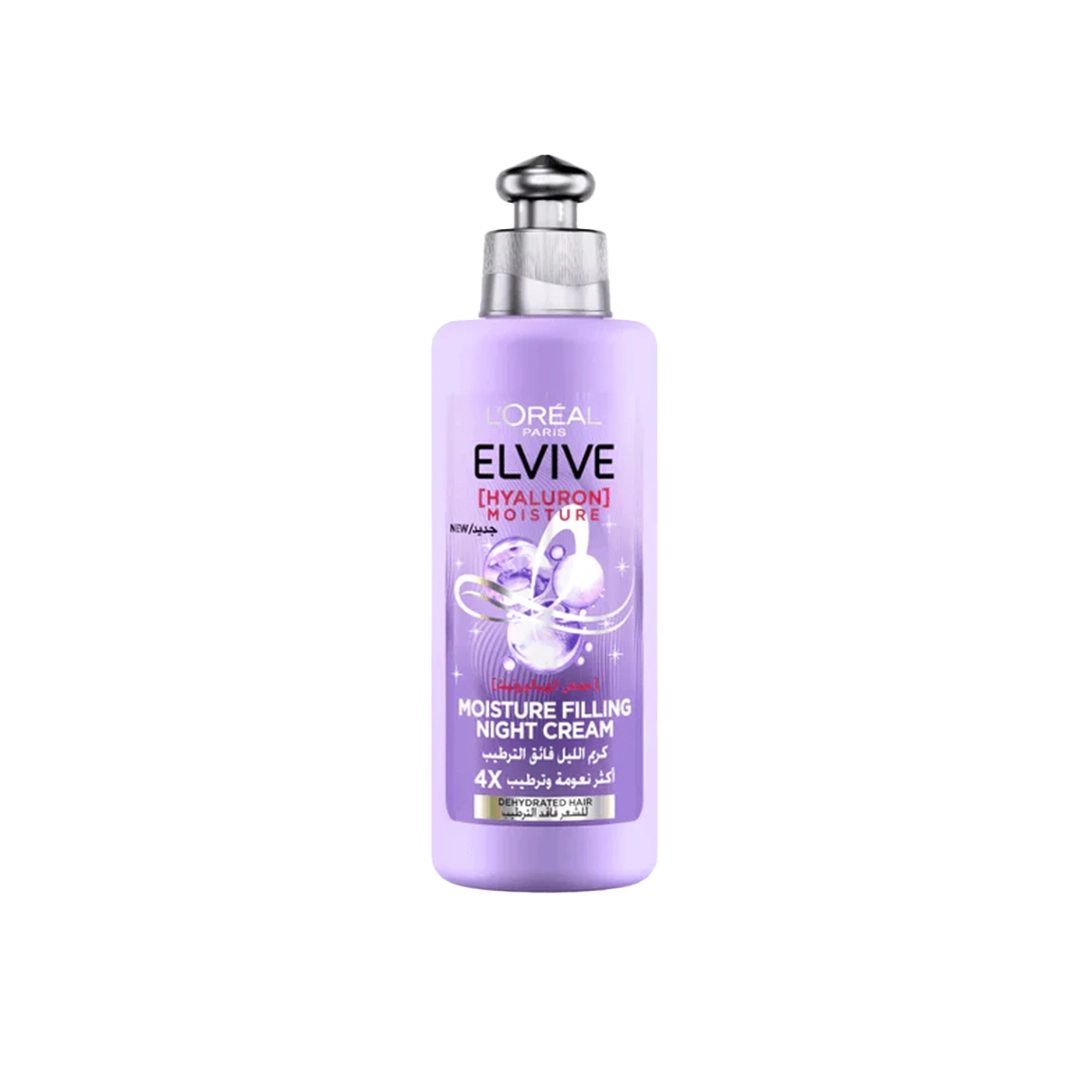 L'Oréal Paris Elvive Hyaluron Moisture Night Cream - 200ml