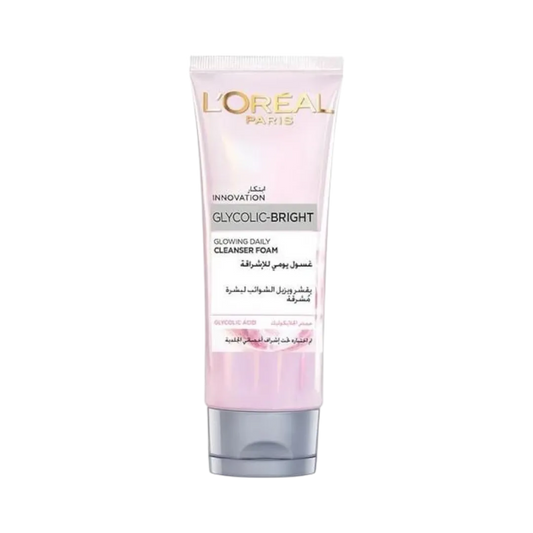 L'Oréal Paris Glycolic-Bright Glowing Daily Face Cleanser Foam - 100ml