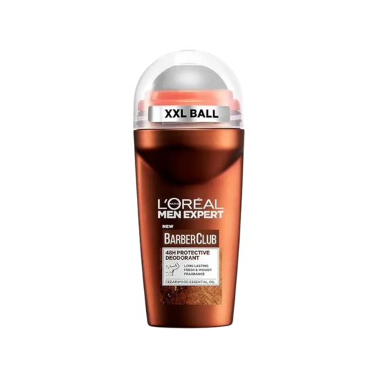 L'Oréal Paris Men Expert Barber Club 48h Protective Deodorant Roll On - 50ml
