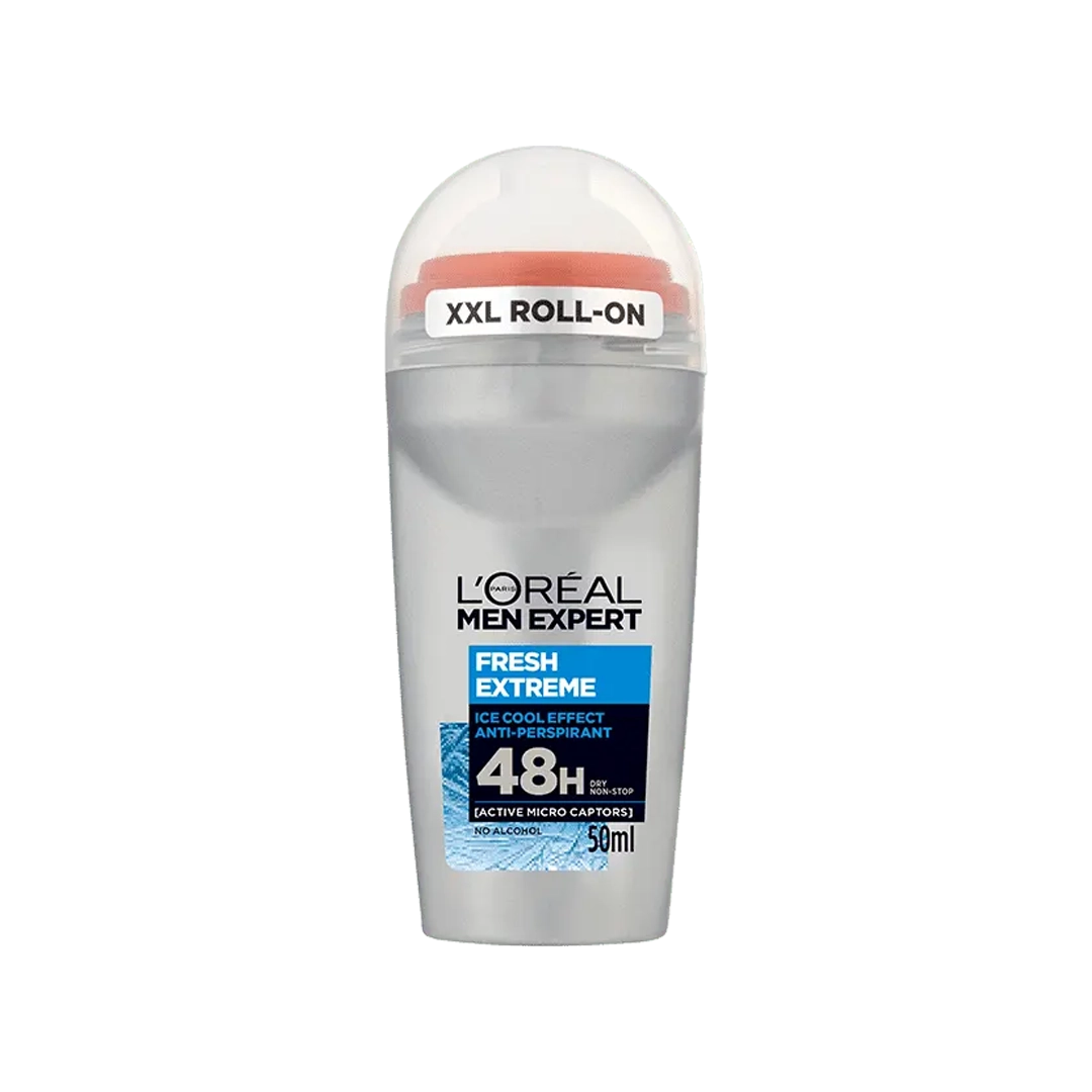 L'Oréal Men Expert Fresh Extreme 48H Roll On Anti-Perspirant Deodorant - 50ml