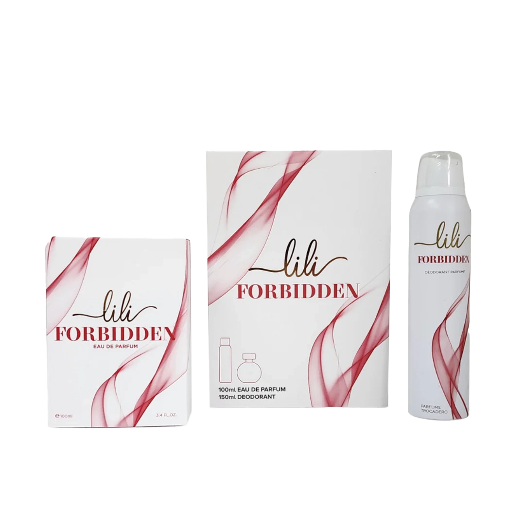 Lili Forbidden Body Care Gift Set Pour Femme