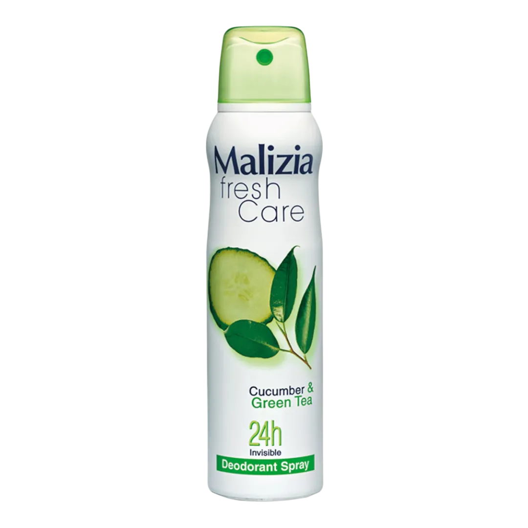 Malizia Fresh Care Cucumber & Green Tea Deodorant Spray For Women - 150ml