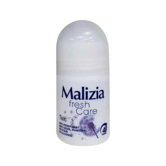 Malizia Fresh Care Roll On Deodorant Talc For Women - 50ml