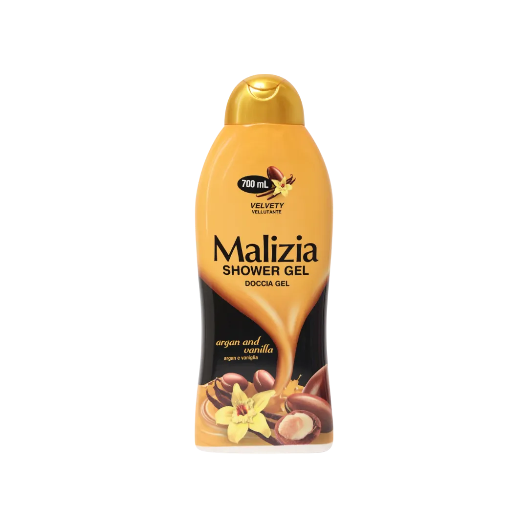 Malizia Shower Gel Argan And Vanilla - 700ml