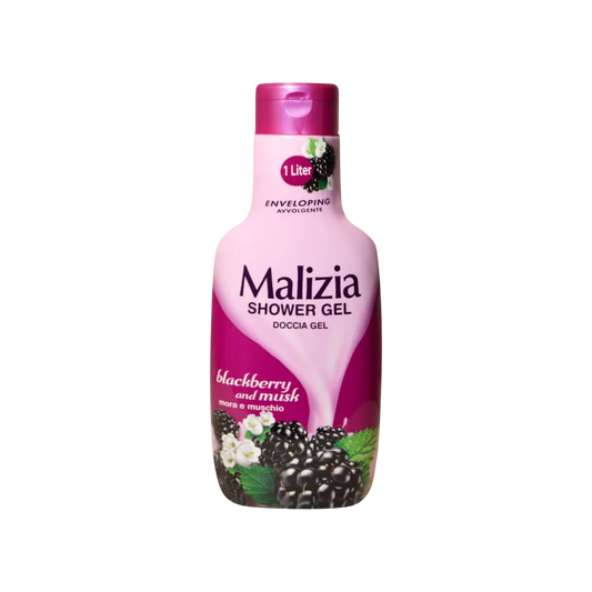 Malizia Shower Gel Blackberry & Musk - 1000ml