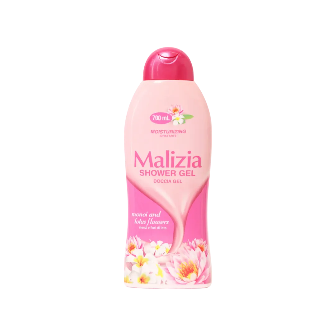 Malizia Shower Gel Monoi And Lotus Flower - 700ml