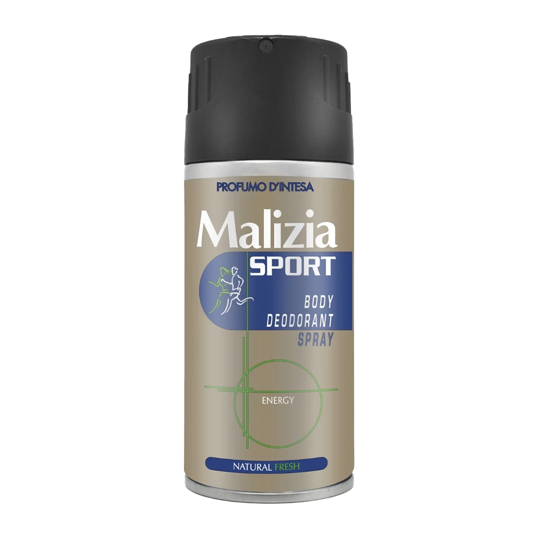 Malizia Sport Deodorant Spray Energy Unisex - 150ml