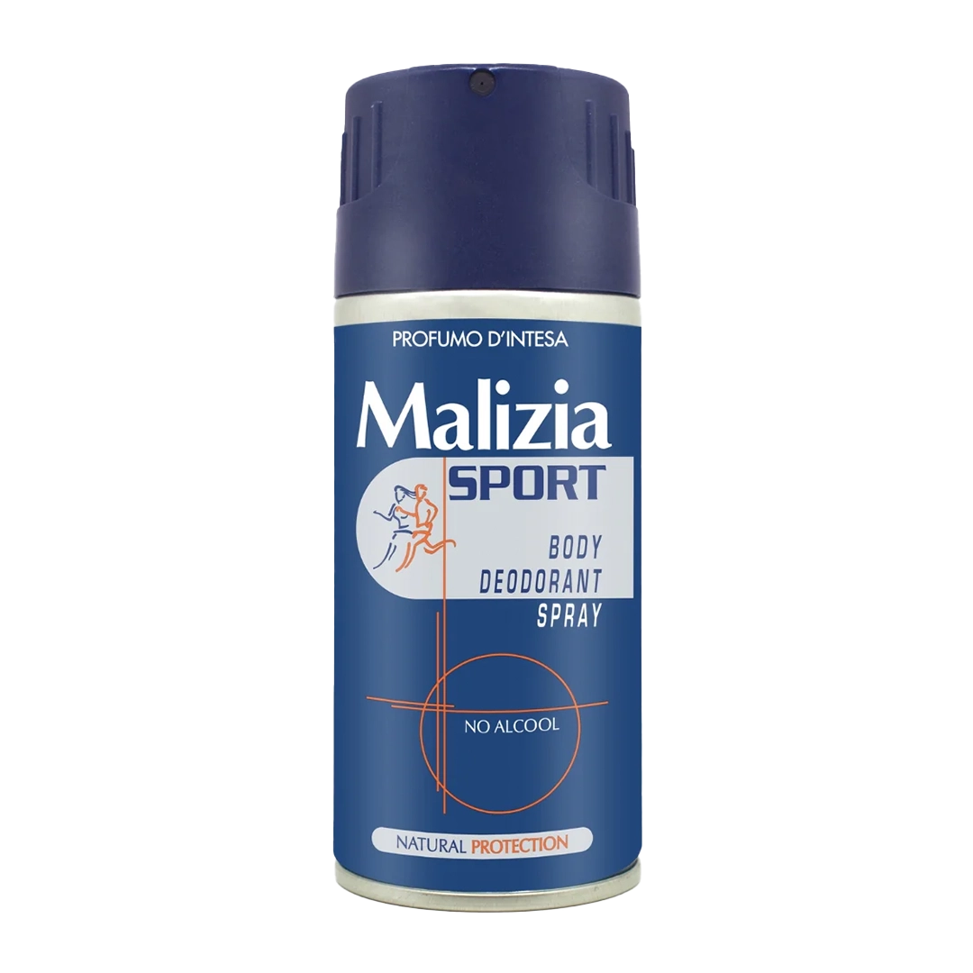 Malizia Sport Deodorant Spray No Alcohol Unisex - 150ml