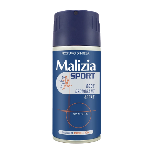 Malizia Sport Deodorant Spray No Alcohol Unisex - 150ml