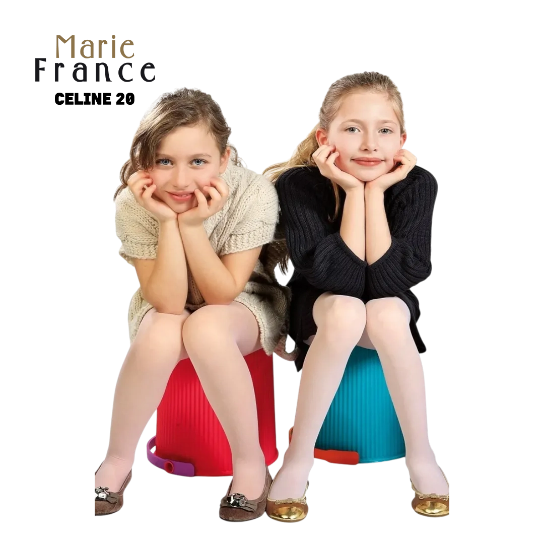 Marie France Girls Tights - Celine 20 Beige