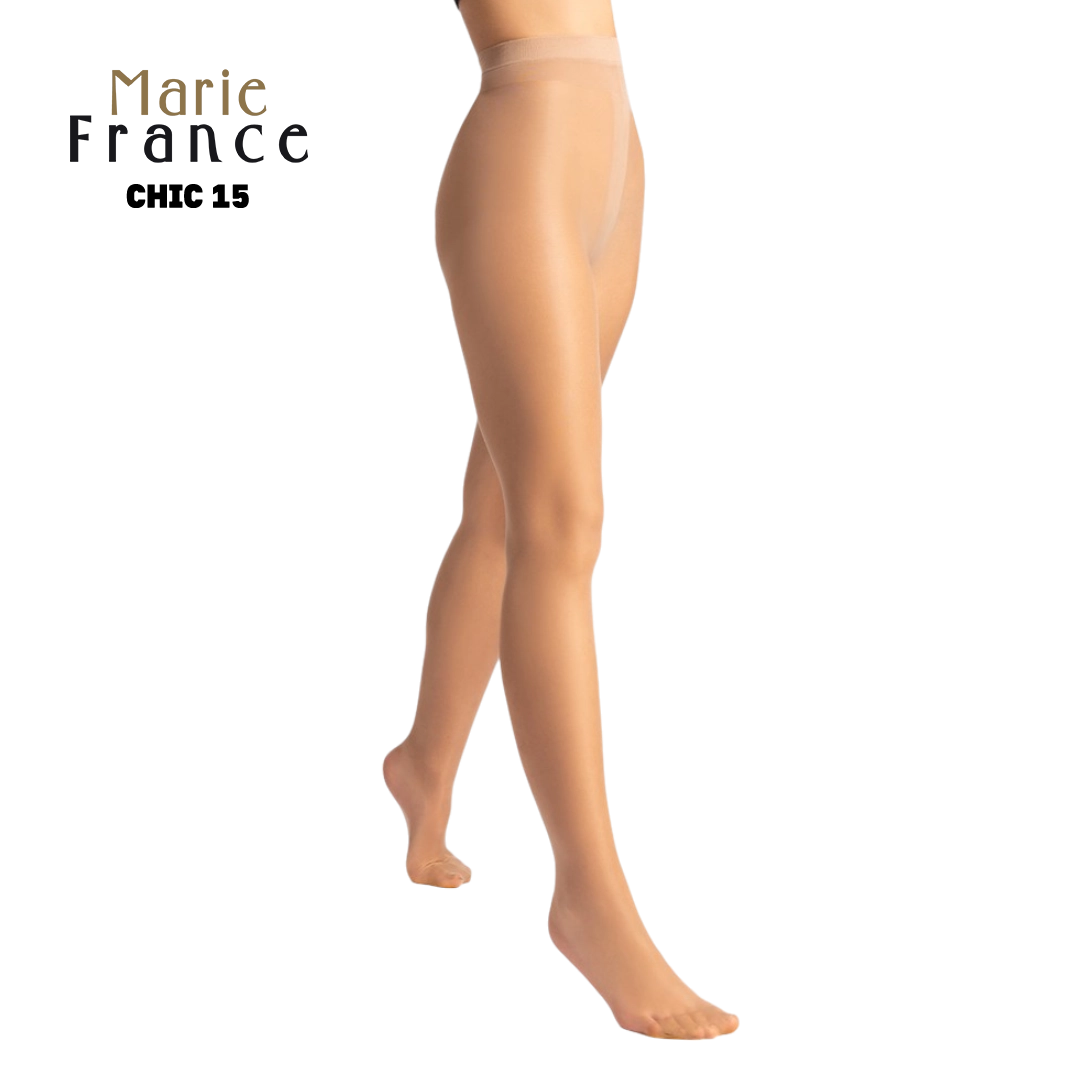 Marie France Tights - Chic 15 Miel