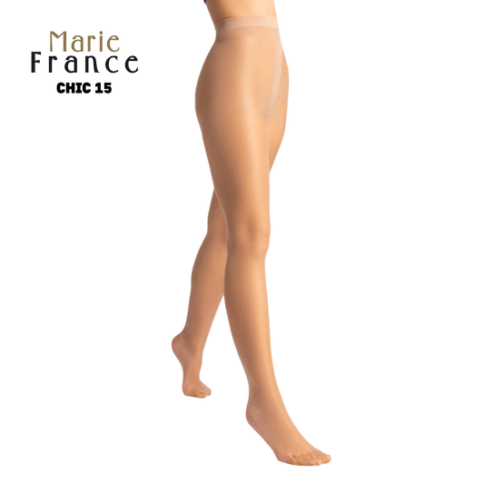 Marie France Tights - Chic 15 Miel