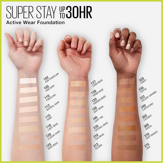 Maybelline Super Stay Longwear Liquid Foundation