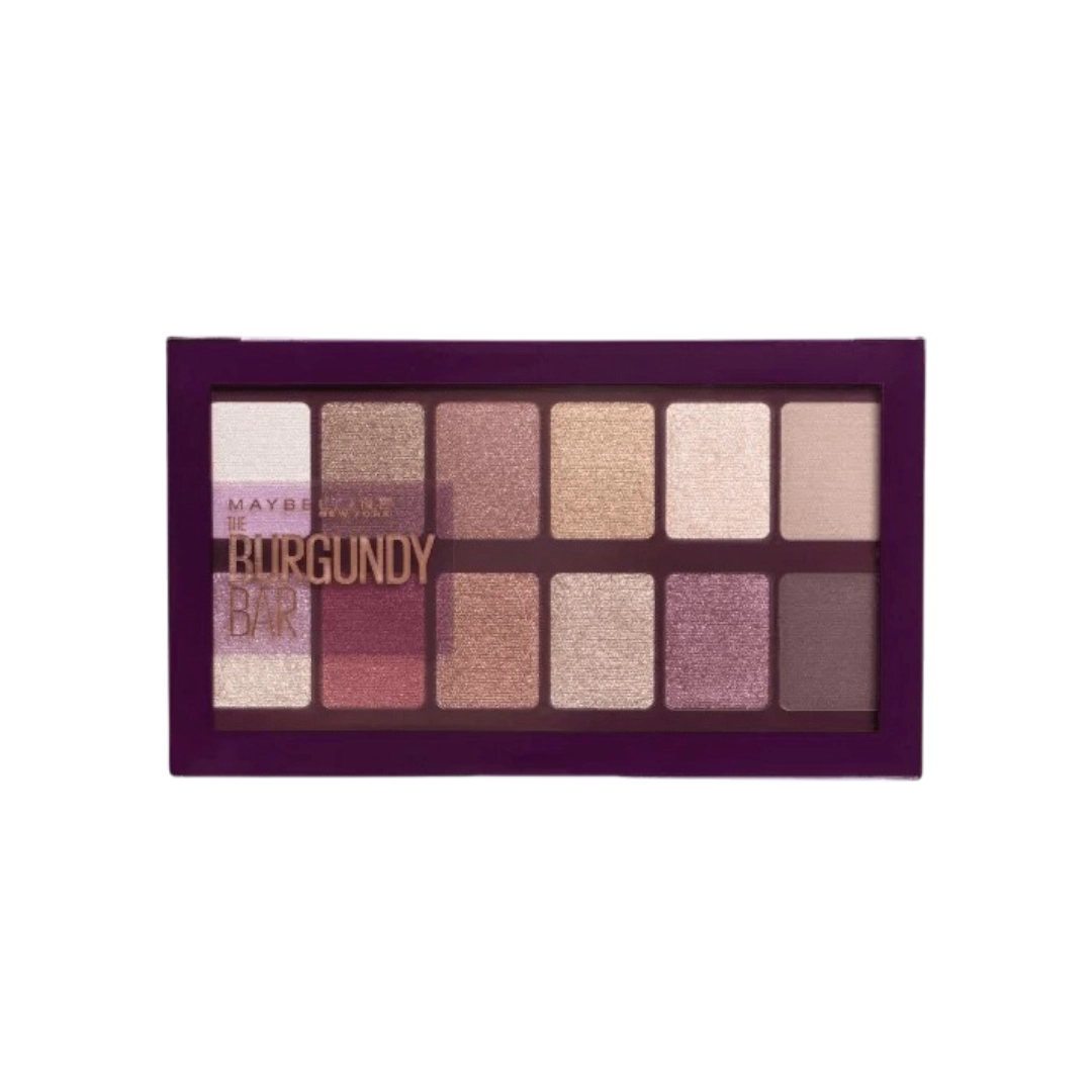 Maybelline Eyeshadow Palette Burgundy Bar – 12 Rich Shades