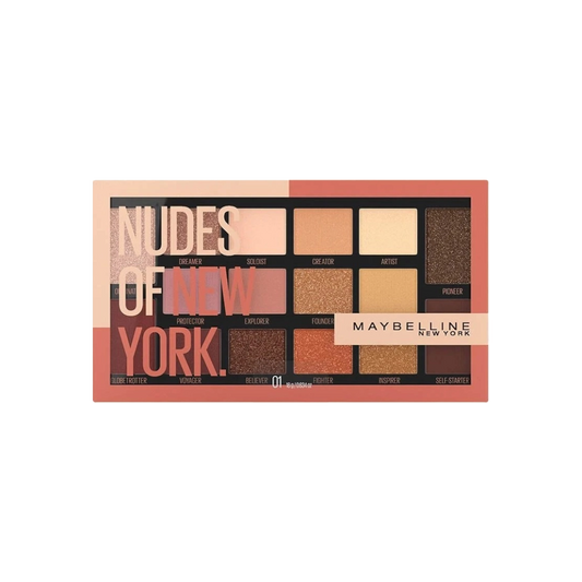 Maybelline Eyeshadow Palette Nudes of New York   – 16 Shades