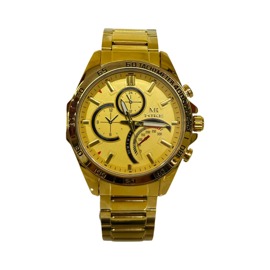 Mike Amazing Watch For Men - All Gold