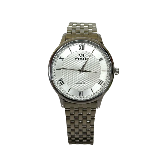 Mike Chic Watch For Men - Silver