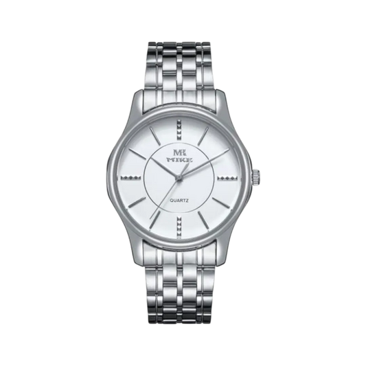 Mike Chic Watch For Men - All Silver