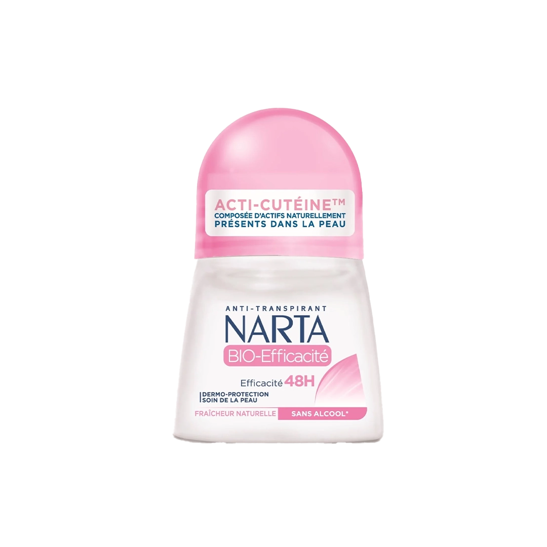 Narta Bio-Efficiency 48h Antiperspirant Roll On Deodorant For Women - 50ml