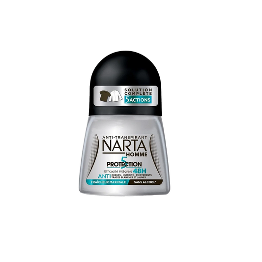 Narta Homme Protection 5 Roll On Deodorant For Men - 50ml