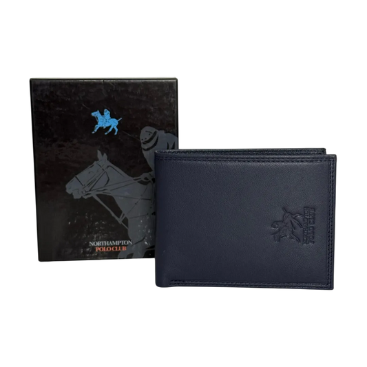 Northampton Polo Club Wallet For Men - Leather Navy