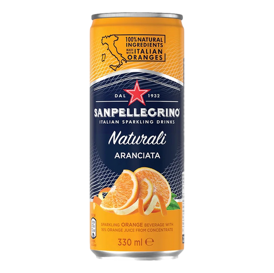 Sanpellegrino Italian Sparkling Drinks Naturali - Orange