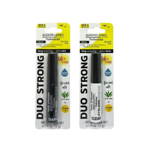 Quick Fix Lash Glue Eyeliner – Waterproof & Safe for Sensitive Eyes - 2 Colors