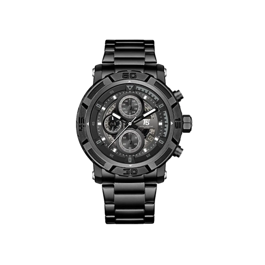 T5 Chronograph Watch For Men - Black
