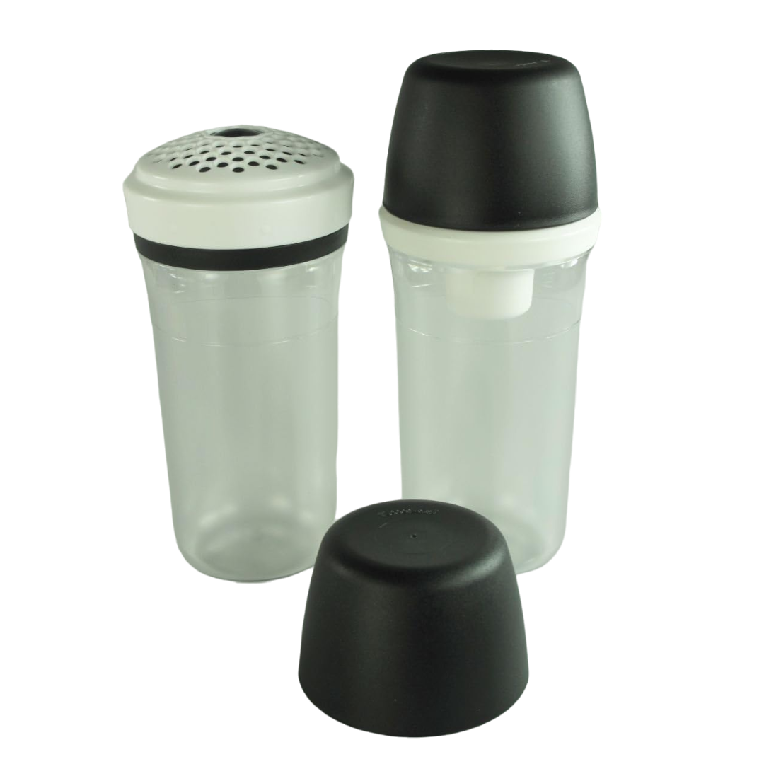 Tupperware Large Spreader For Parmesan Or Sugar - Black