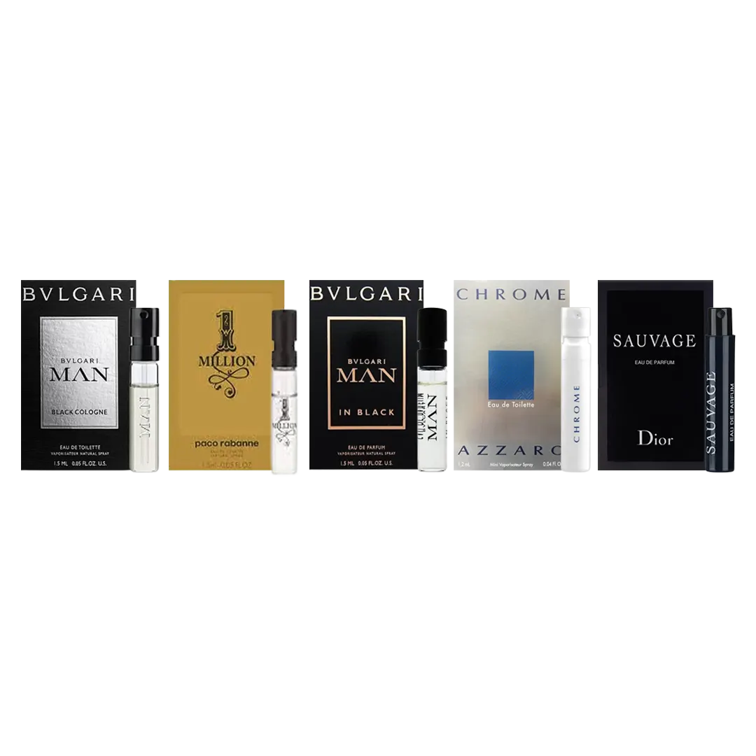 The Complete Men Fragrance Bundle - 5Pcs