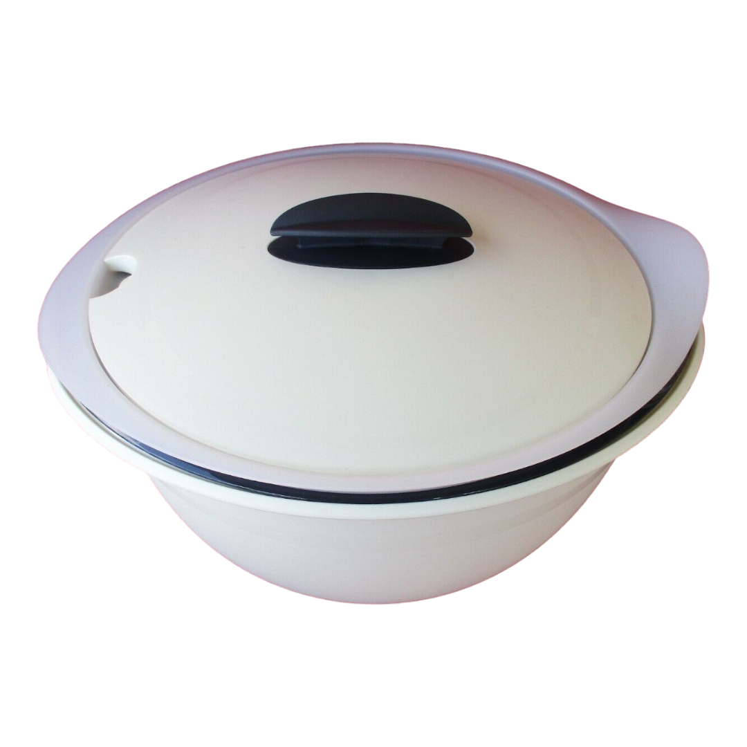 Tupperware Heat Serve N Store Insulated Serving Bowl Shape - 4.3L
