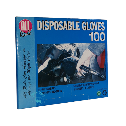 All Ride Europe High Quality Disposable Gloves - 100 Pcs