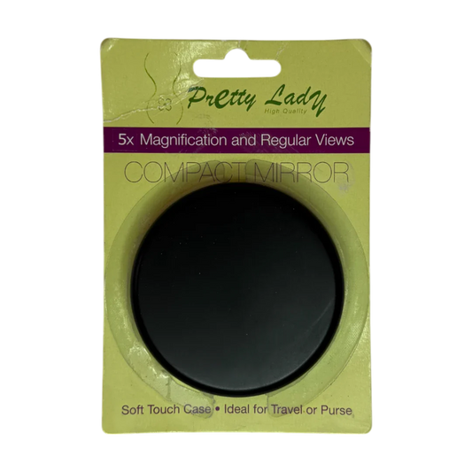 Pocket Compact Mirror – Elegant Travel Mirror – Pretty Lady MR515