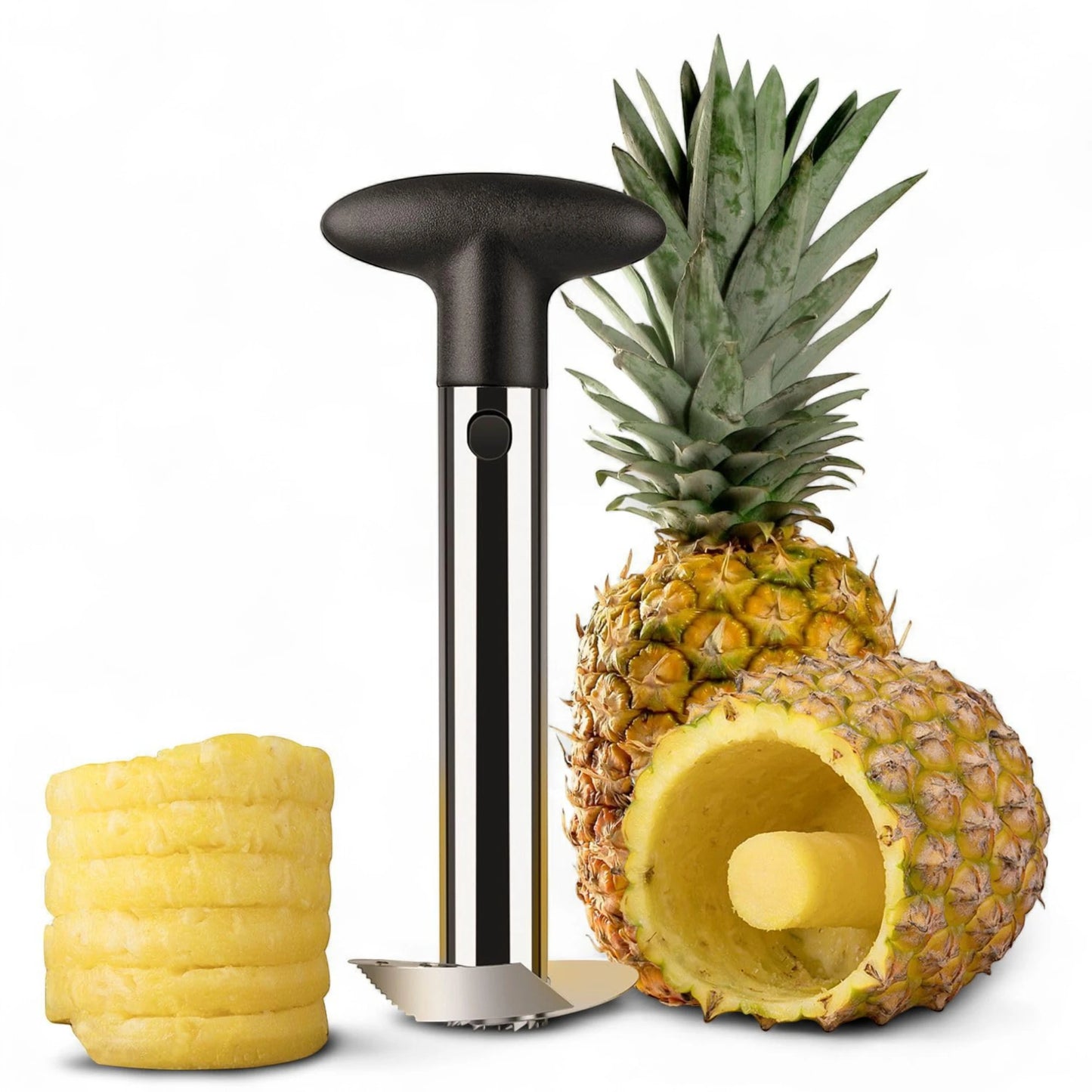 Stainless Steel Corer Slicer Spiral Fruit Cutter