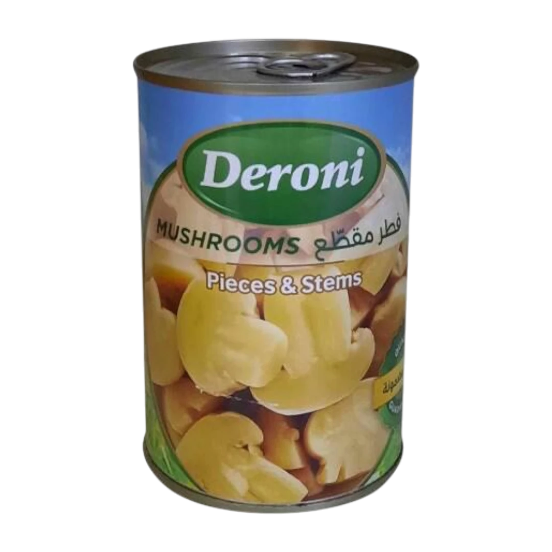 Deroni Mushrooms Pieces And Stems - 400g